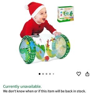 Amazon Baby Crawl Roller - Green and Blue